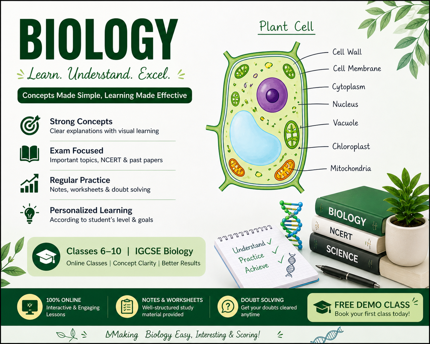 Biology Classes 6–10